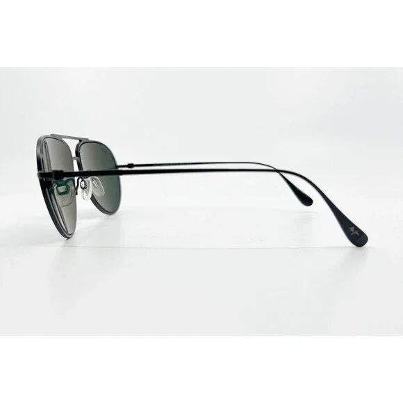 Maui Jim Shallows Black Matte Polarized Sunglasses MJ543-2M 9922